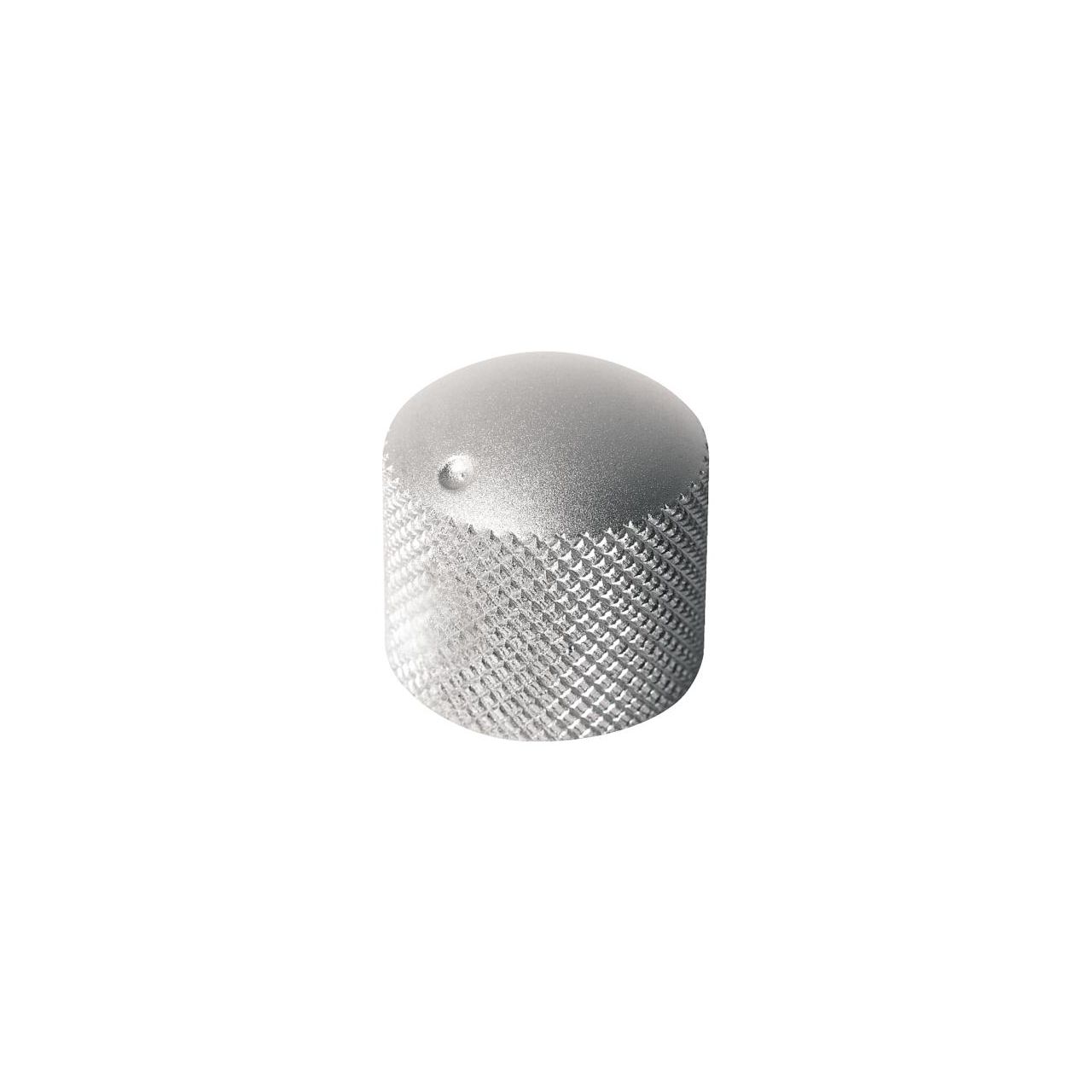 Potentiometer Dome Knob - Satin Chrome