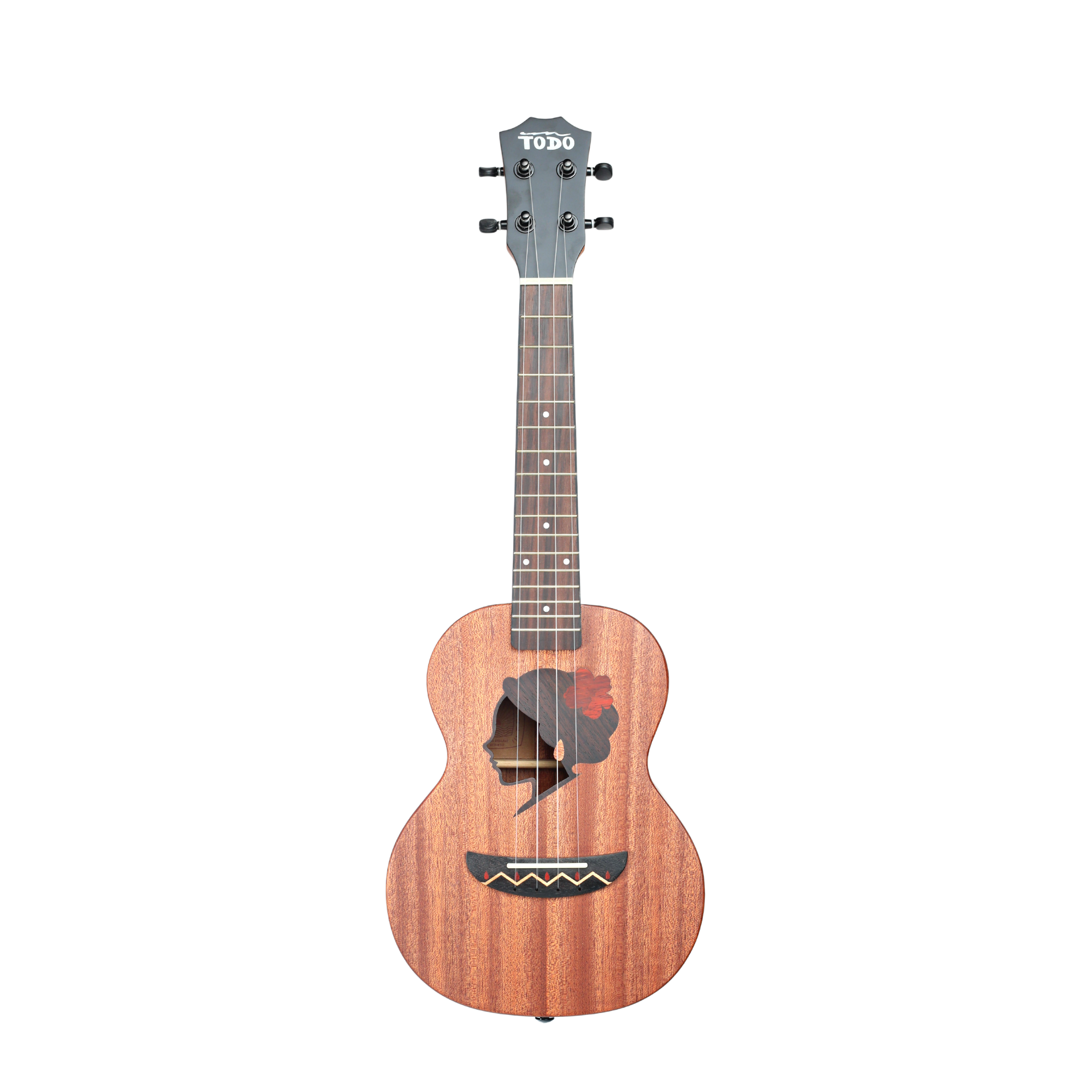 Hula Girl Ukulele Mahagoni Vollmassiv