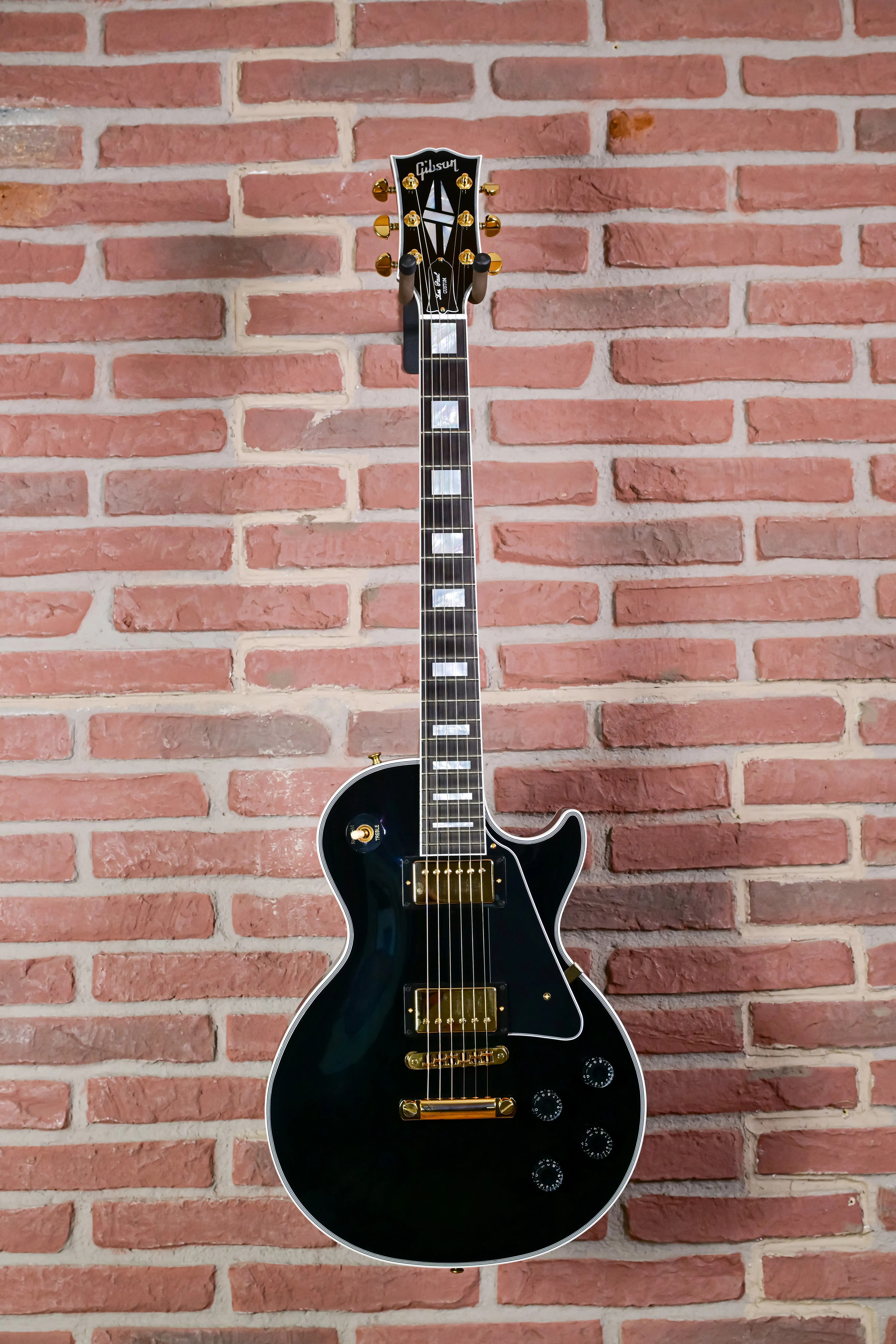 Les Paul Custom 25 1/2 Scale Ebony Gloss Gold Hardware