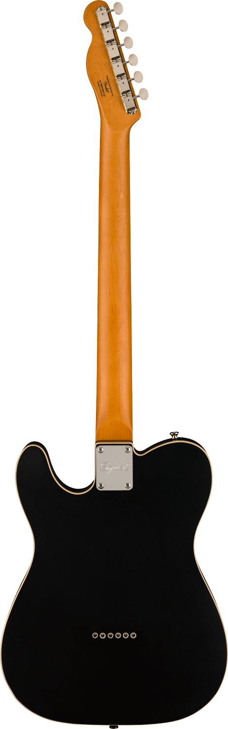 Classic Vibe Baritone Custom Telecaster®, Parchment Pickguard, Satin Black