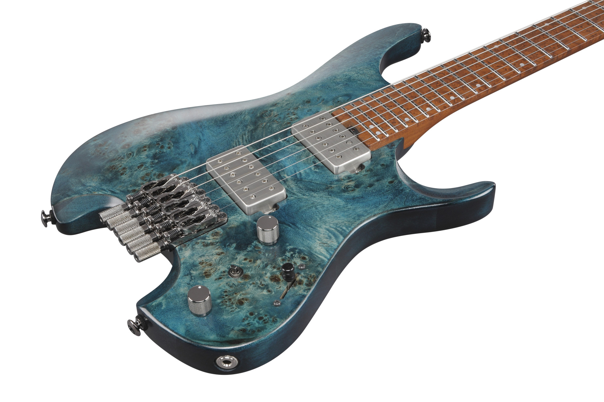 Q52PB-COL Quest E-Gitarre Cosmic Blue Low Gloss 
