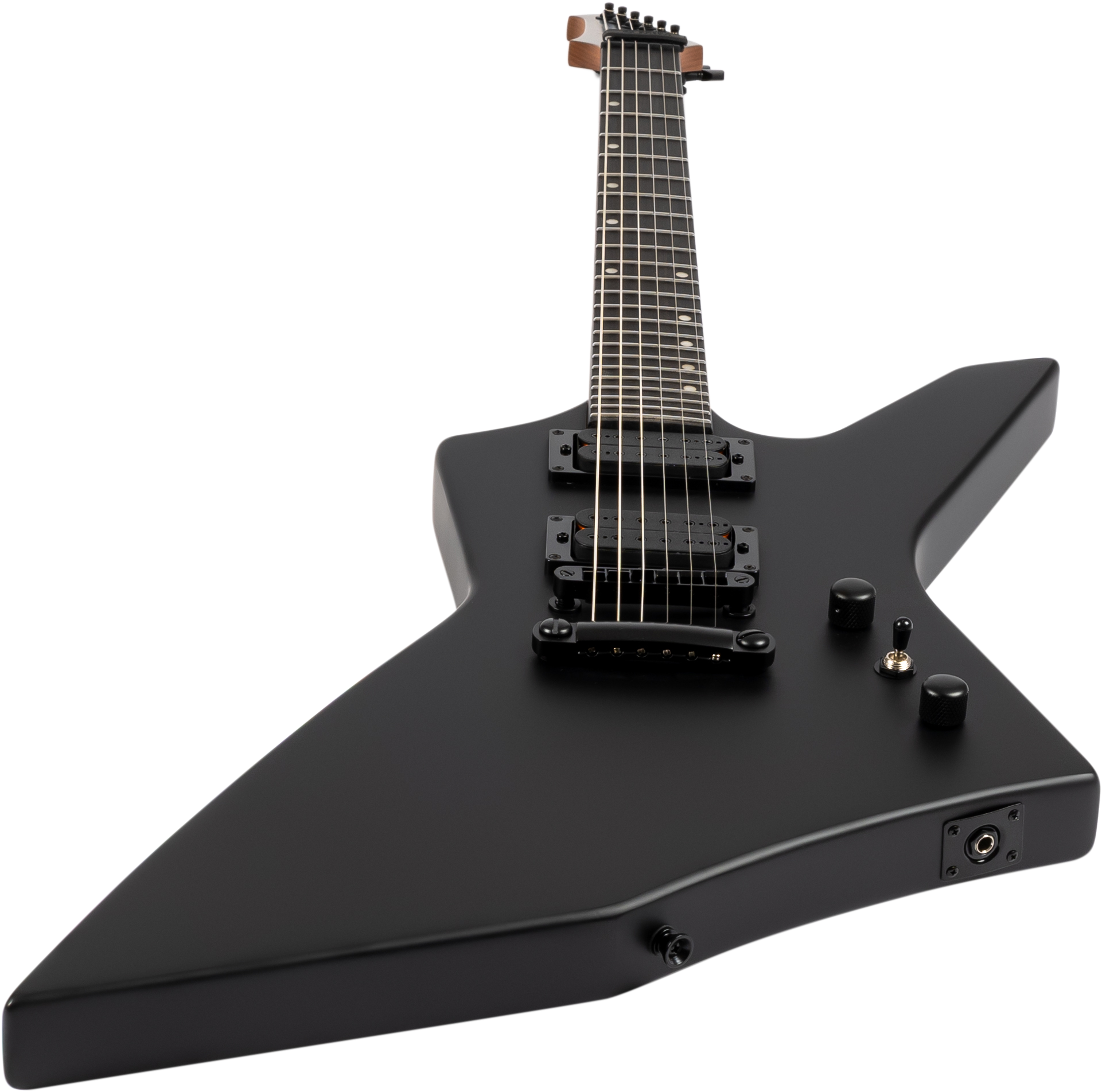 Spira X-400 MBK – Komplettansicht der E-Gitarre auf weißem Hintergrund