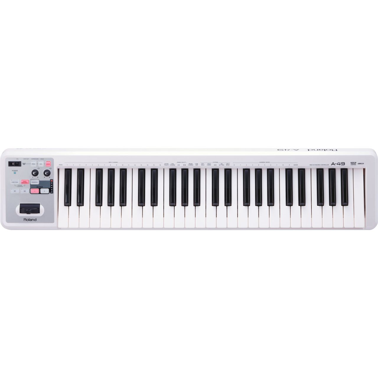A-49-WH MIDI/USB Keyboard Controller A-49-WH MIDI/USB Keyboard Controller