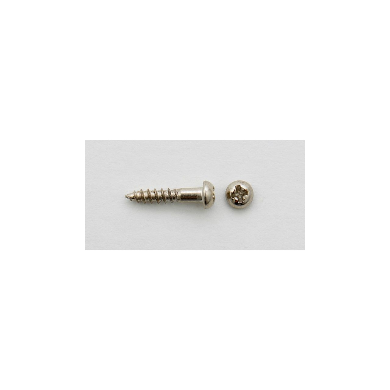 SRV7C Vintage Mechaniken-Schraube, 2,5 x 12 mm, nickel SRV7C Vintage Mechaniken-Schraube, 2,5 x 12 mm, nickel