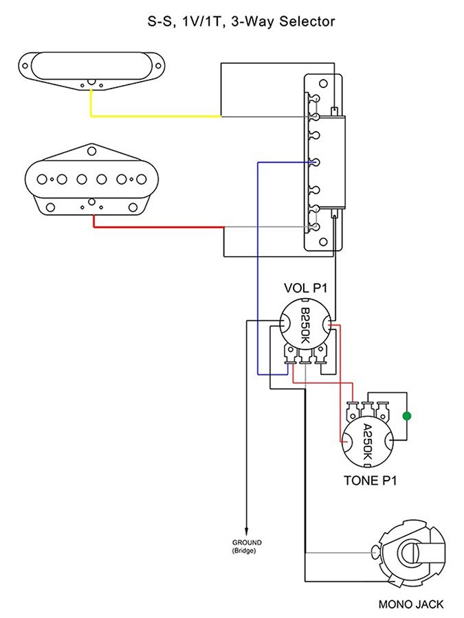 T-Style E-Gitarren-Bausatz DIY