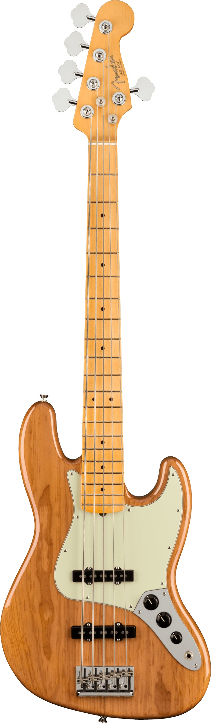 American Professional II Jazz Bass, V-Mod, Maple, Roasted Pine