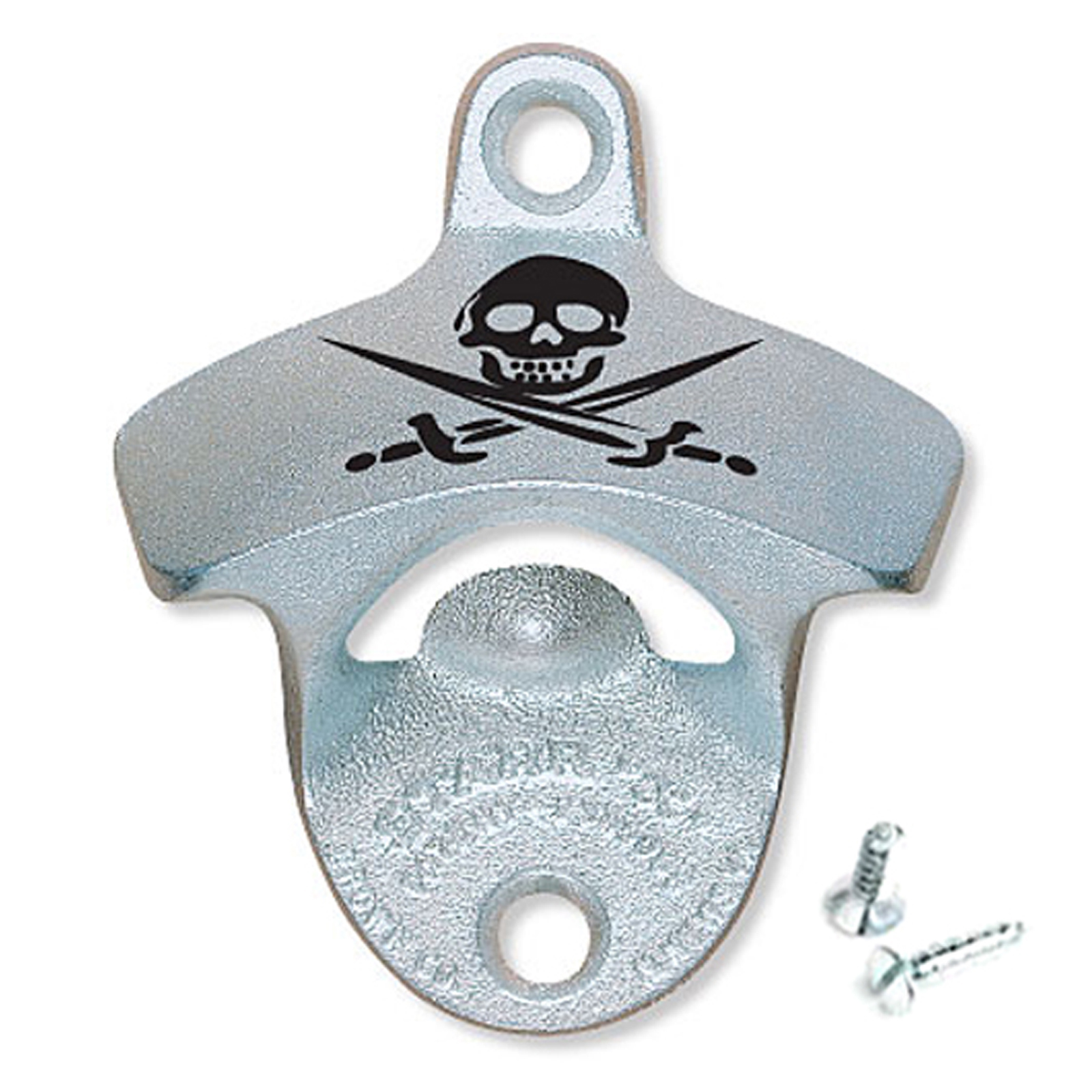 Wandflaschenöffner Skull and Swords