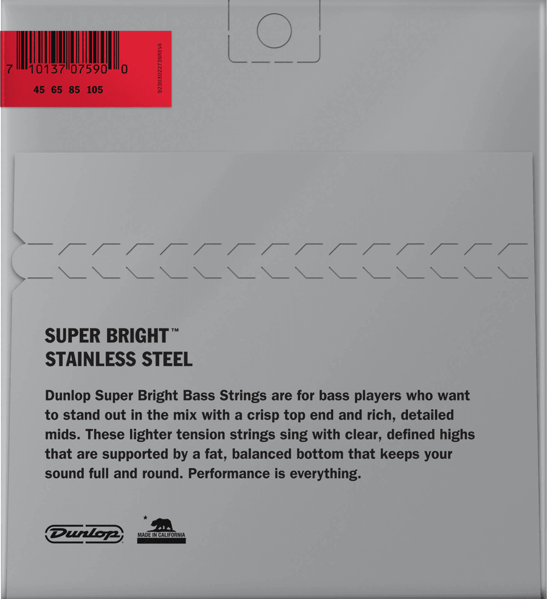 Bass Strings Stainles Steel Super Bright Medium 45-105