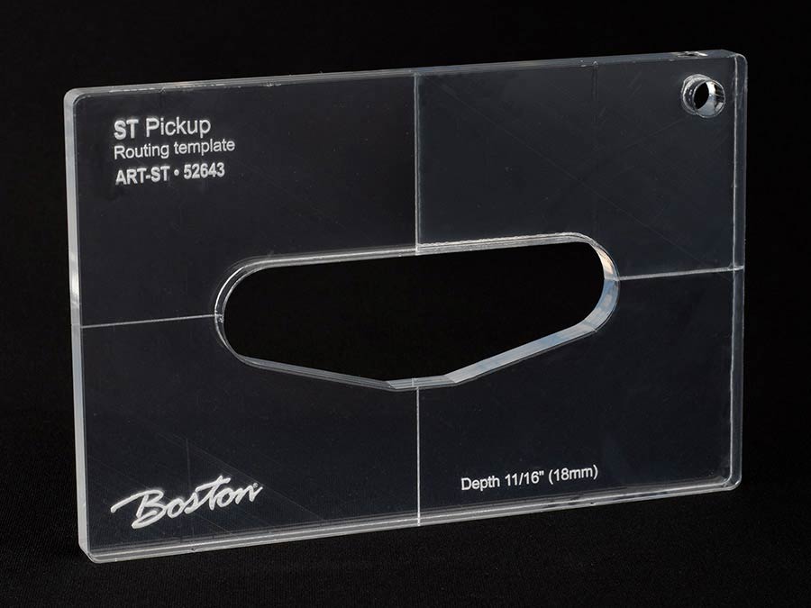 ART-ST Pickup-Frässchablone ST