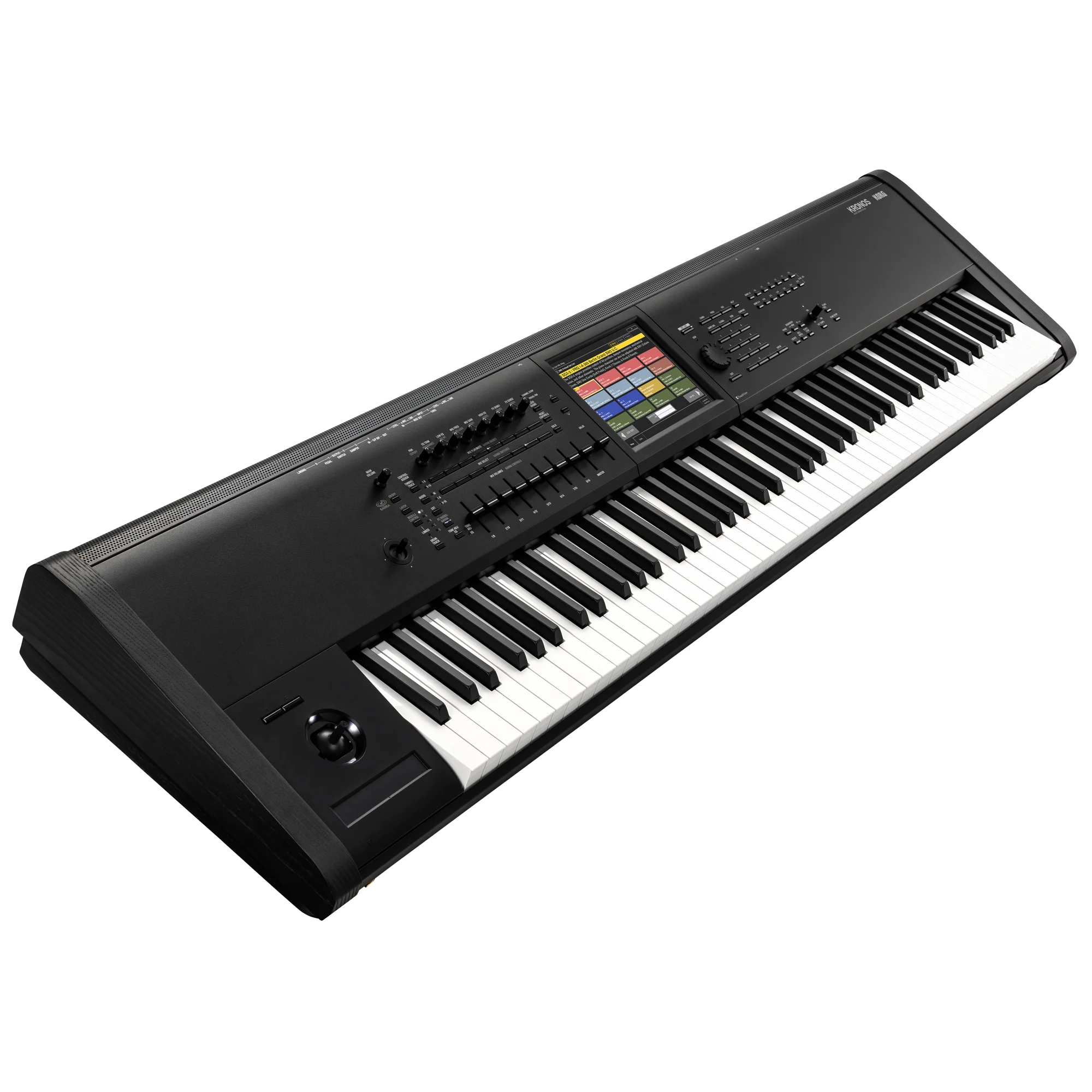 Korg Kronos 88 2025 – Detailaufnahme der Tasten und Regler