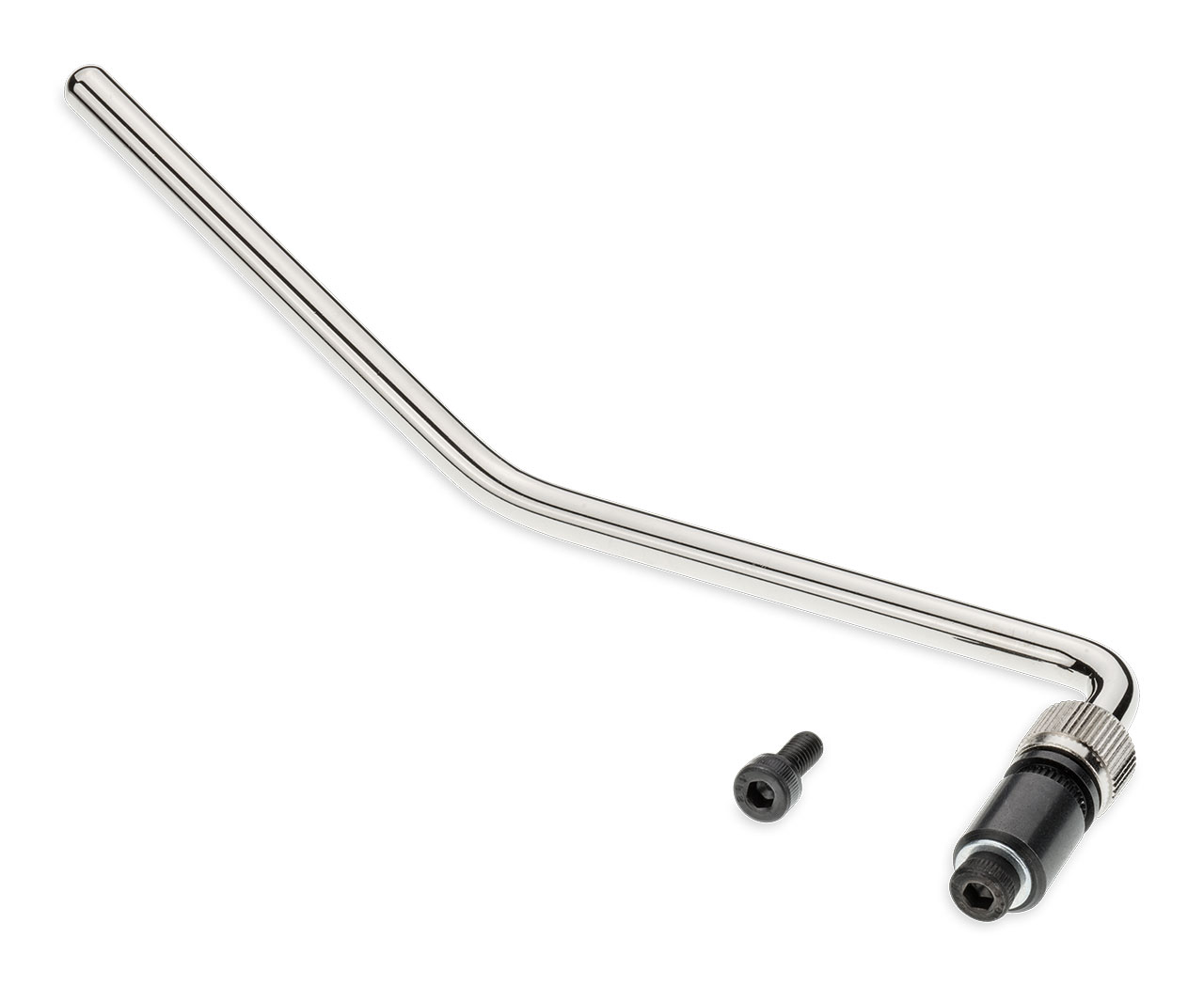 Tremolo Arm komplett inkl. Einpressbuchse für Hebel nickel