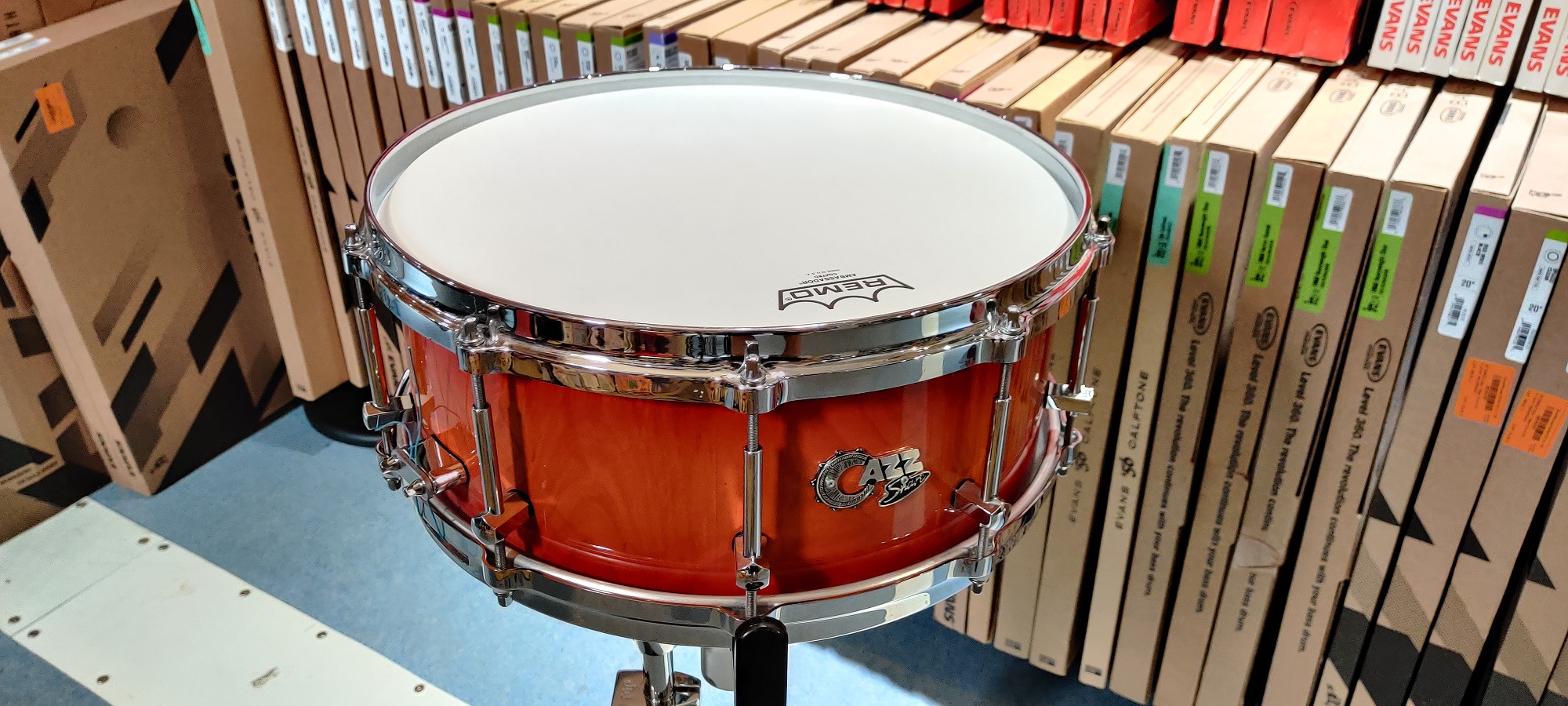 14'' x 5,5'' Wildkirsche Snare Drum "Showroom Modell"
