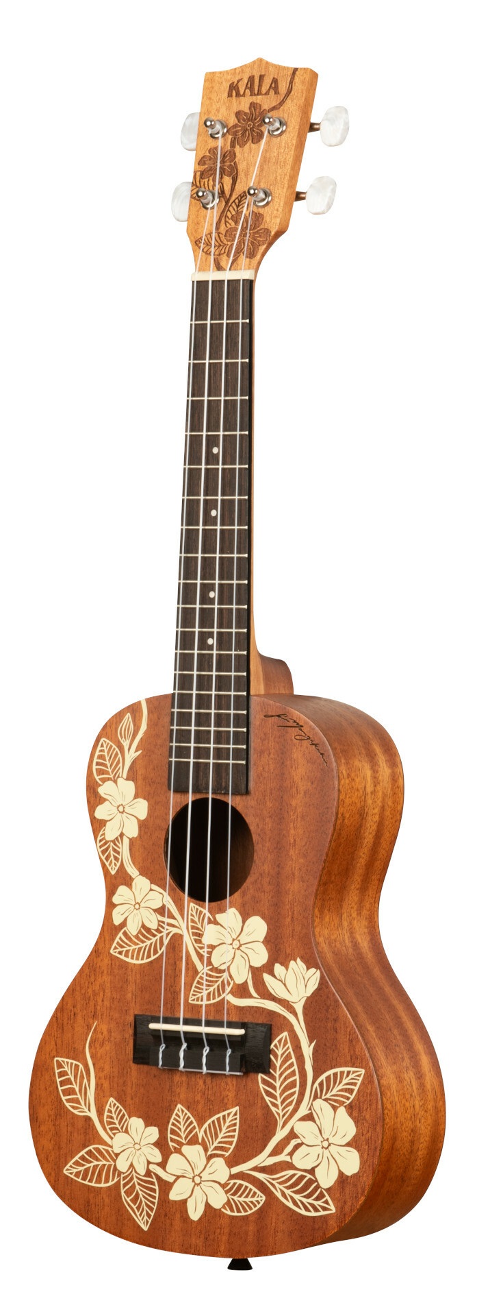 KA-GARDENIA-C - Gardenia Mahogany Concert Ukulele, with Bag