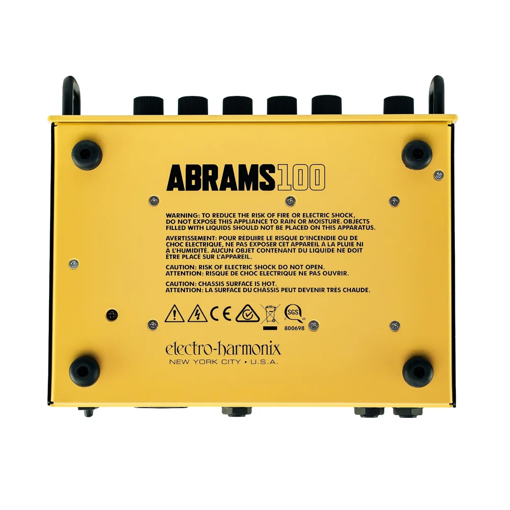 Electro-harmonix Abrams100 Unterseite