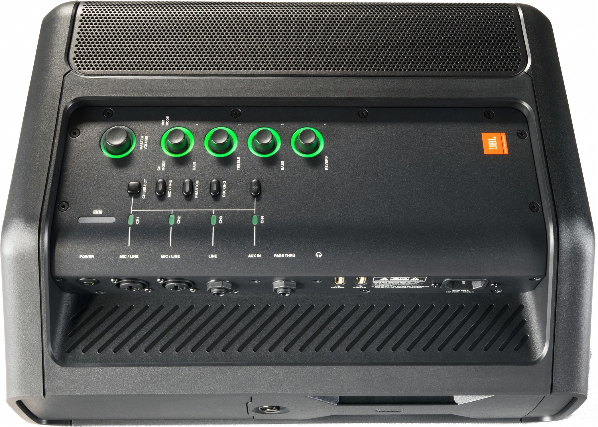 1036992_3 JBL EON ONE Compact tragbares PA-System Rückansicht