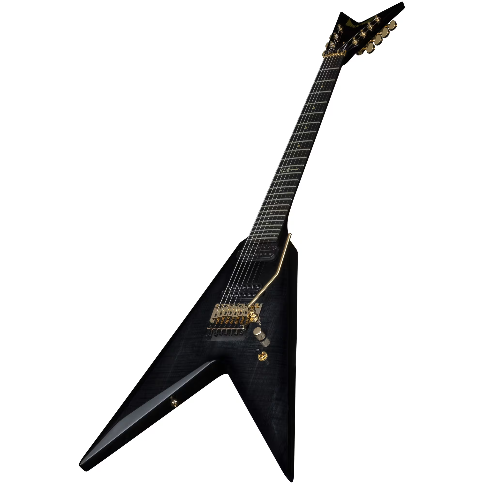 Karl Sanders V 7 String Transparent Black