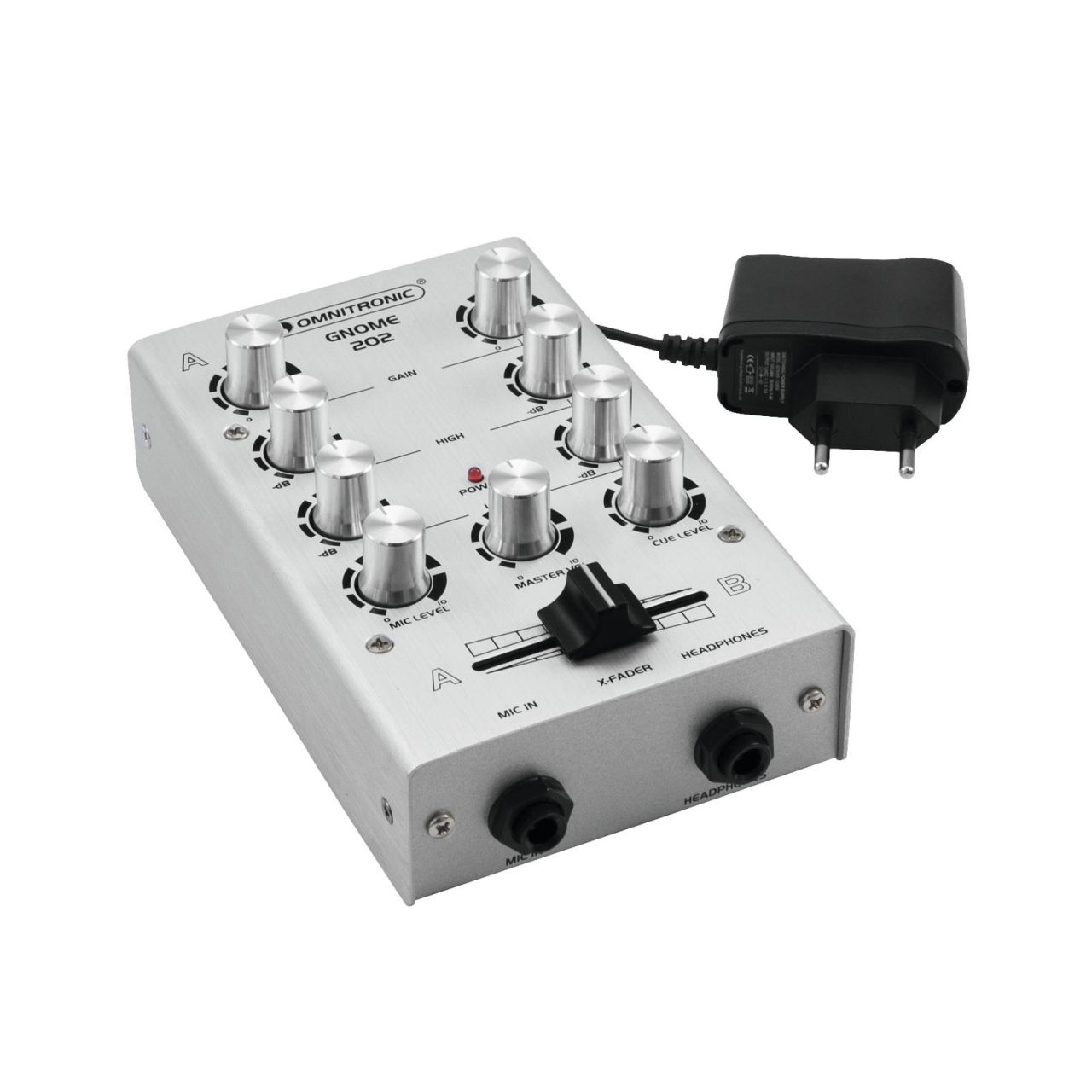 GNOME-202 Mini-Mixer silber GNOME-202 Mini-Mixer silber