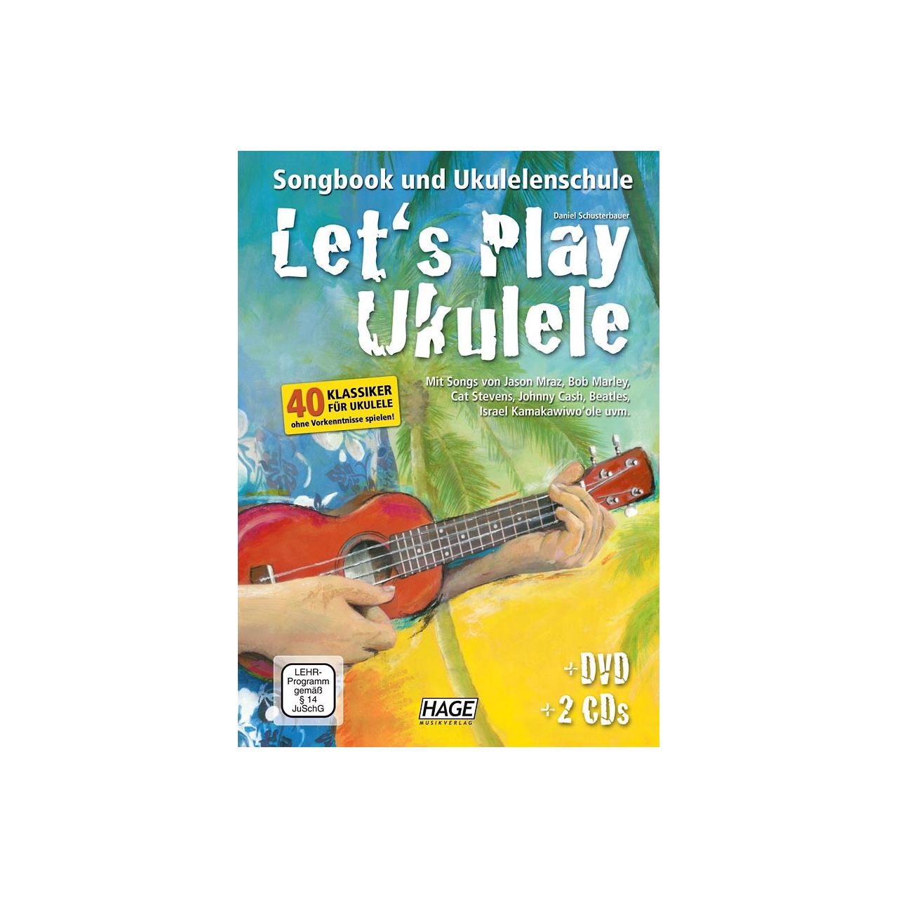 Let's Play Ukulele (mit 2 CDs und DVD)
