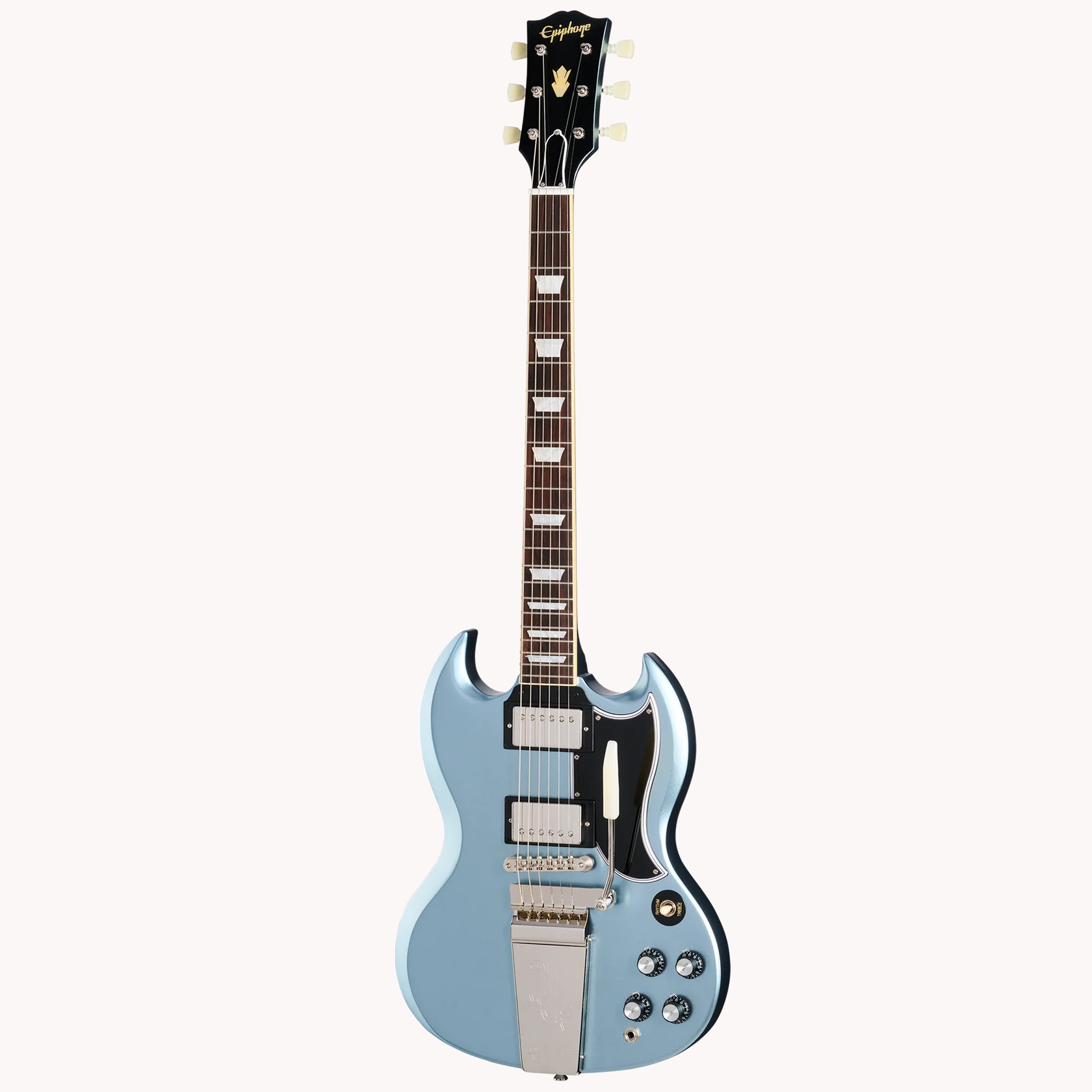 SG Standard 1964 Reissue with Maestro Vibrola IGC Pelham Blue