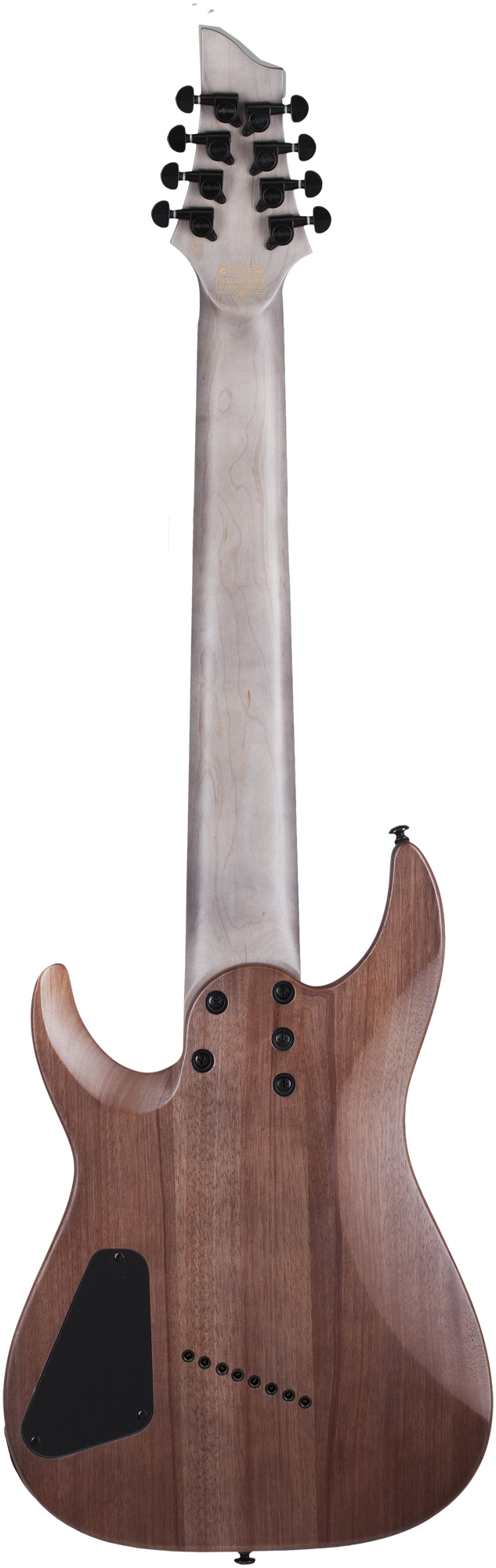 Omen Elite 8 MultiScale Charcoal E-Gitarre