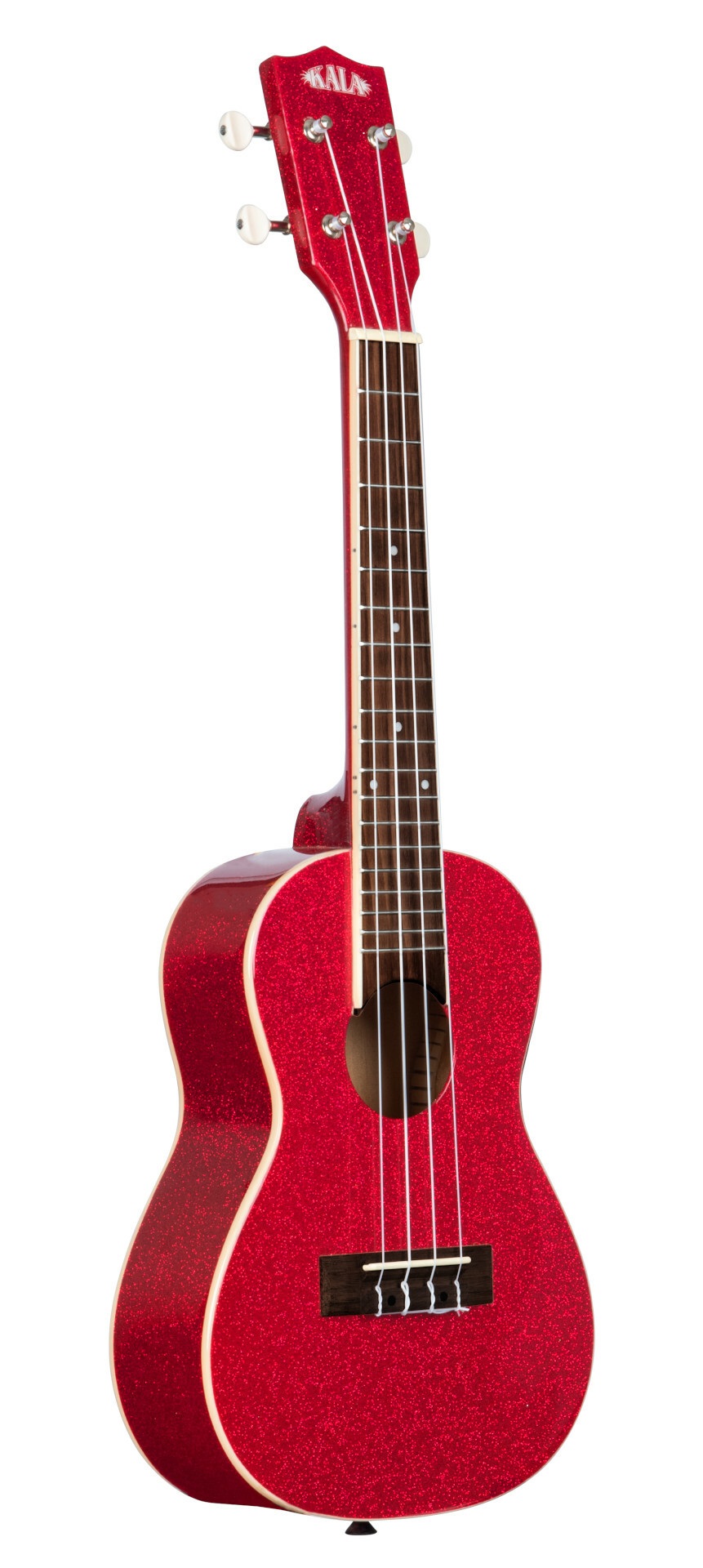 Concert Ukulele Sparkle Ritsy Red with Bag