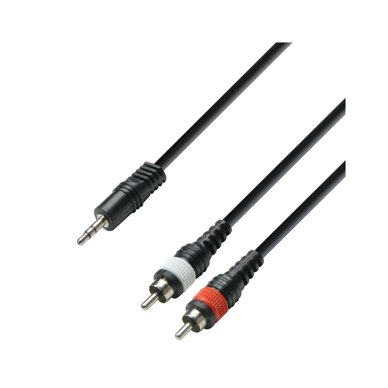Adam Hall Audiokabel 3,5mm Klinke stereo auf 2x Cinch 6m