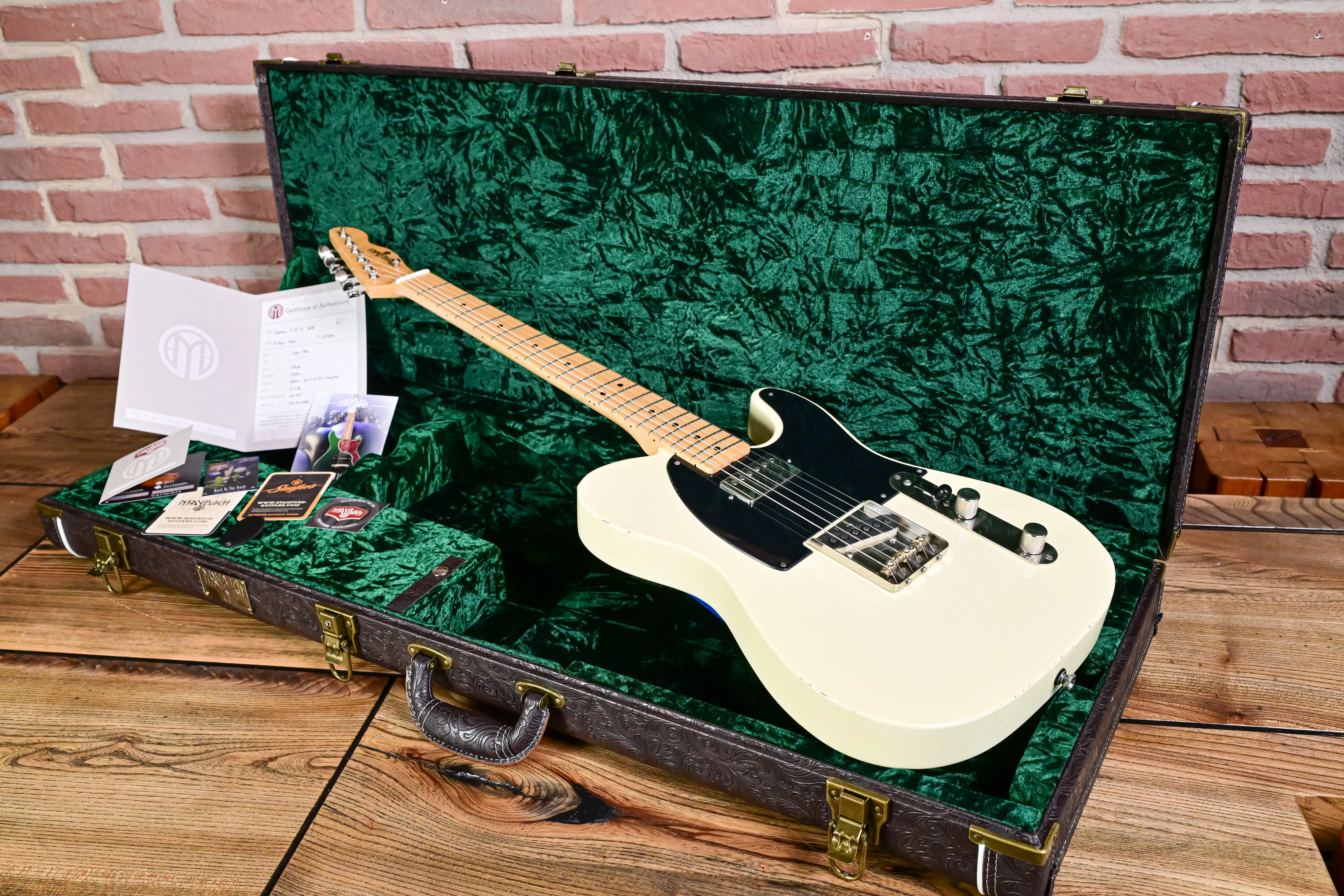 Texonian T52-2 Vintage Cream-Keith E-Gitarre