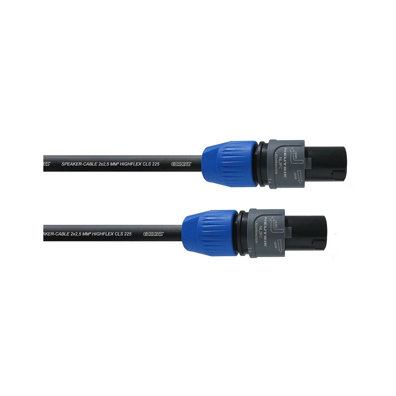 CPL 1,5 LL-2 Lautsprecherkabel 1,5 m Speakon/Speakon 2-polig, 2 x 2,5