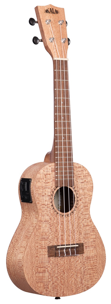 KA-20CE - Burled Meranti Concert Ukulele, with EQ