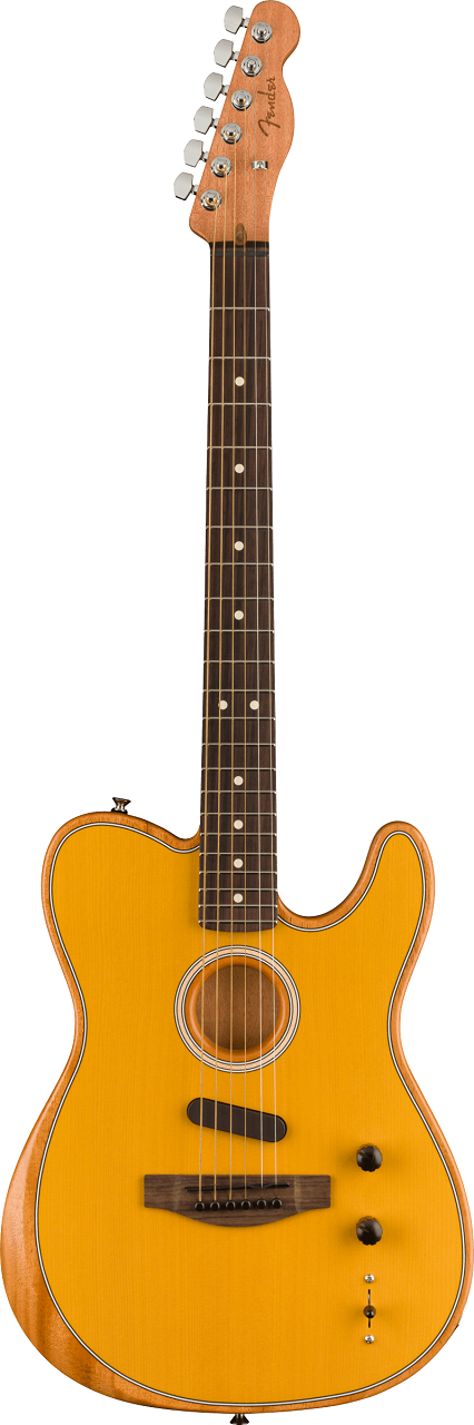 Acoustasonic® Player Telecaster®, Rosewood Butterscotch Blonde