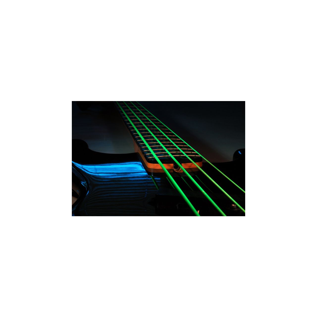 Hi-Def Neon Bass-Saitensatz Green 040-100