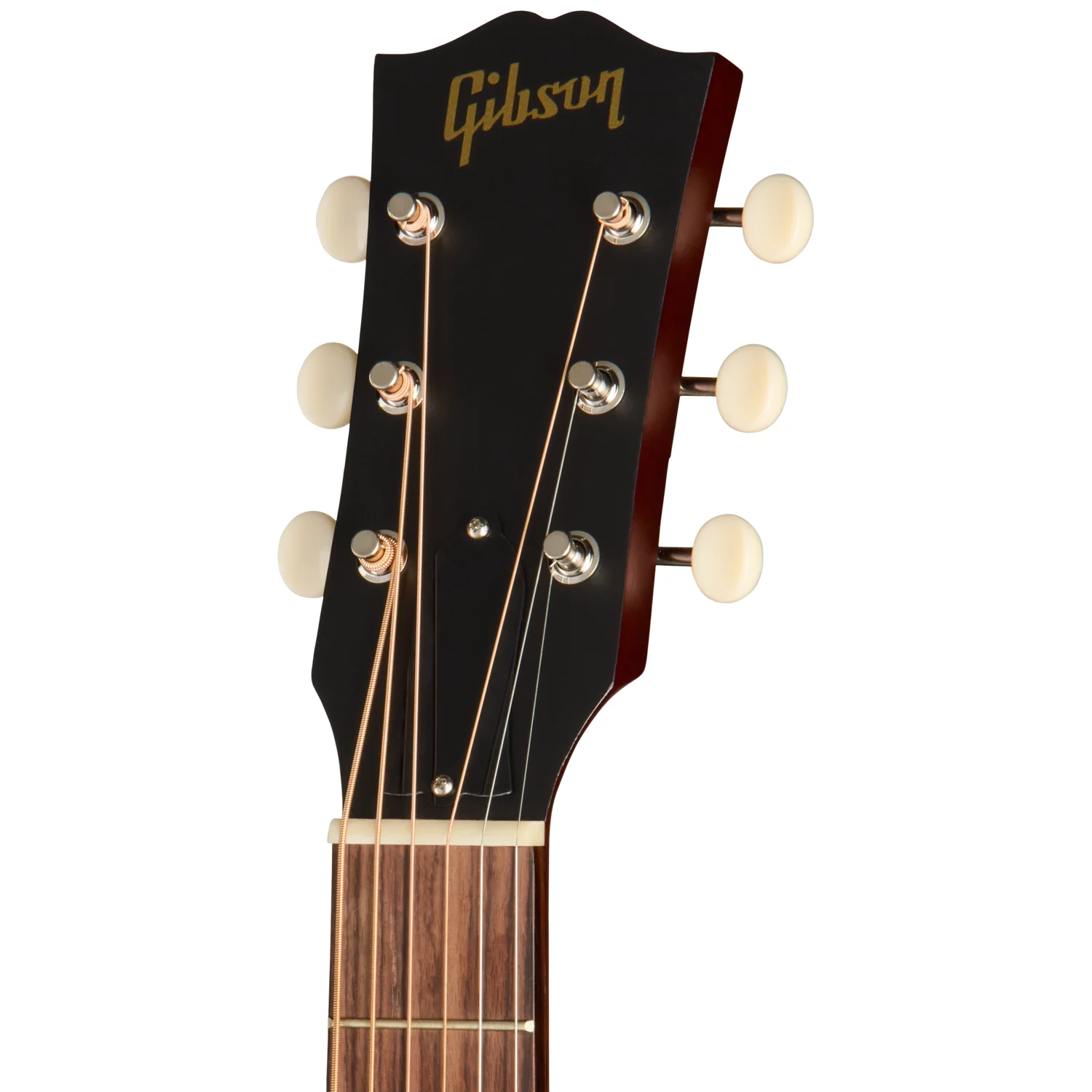 Gibson LG-2 All Mahogany Faded Natural Kopfplatte mit Gibson Logo