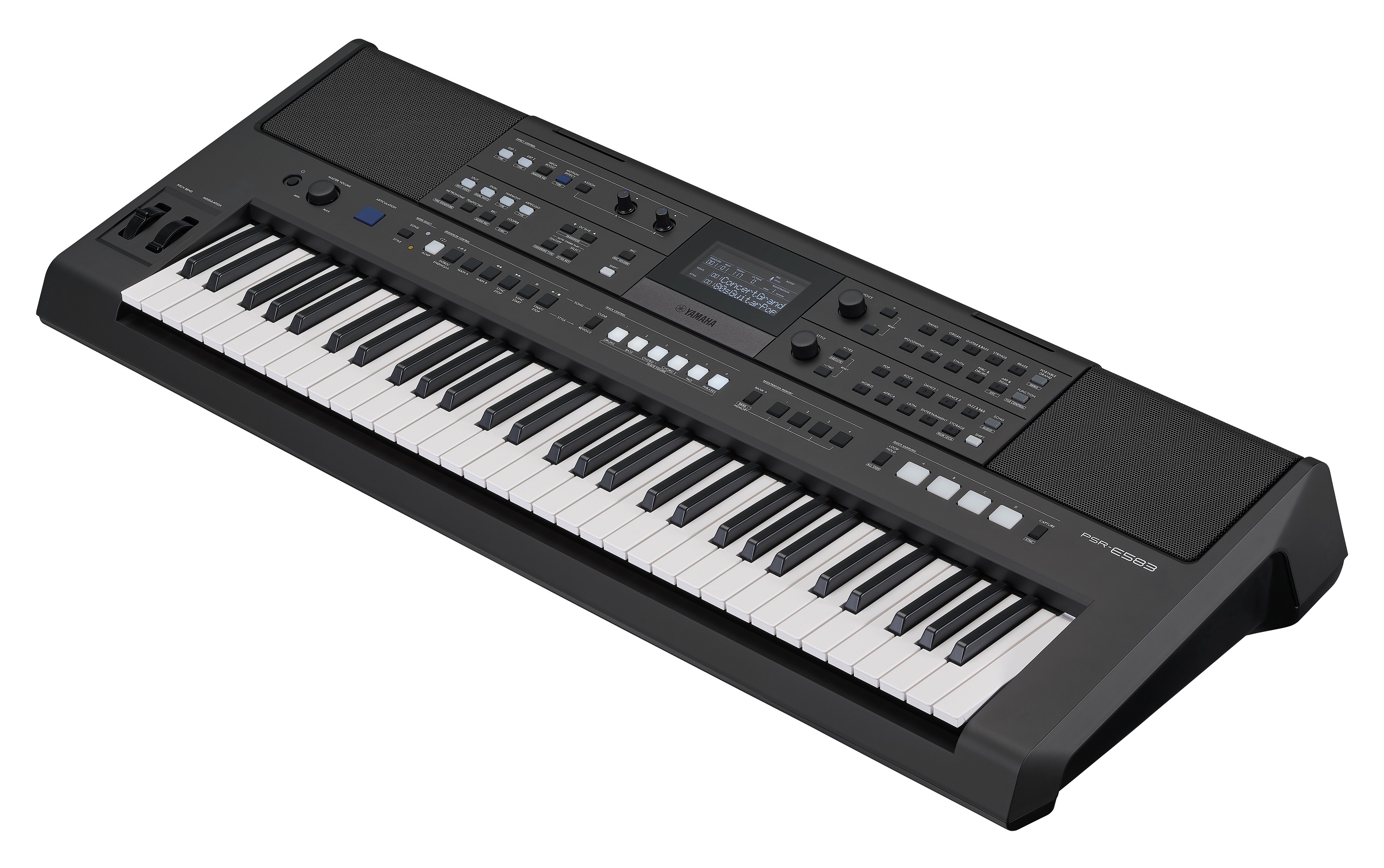 Yamaha PSR-E583 Gesamtansicht