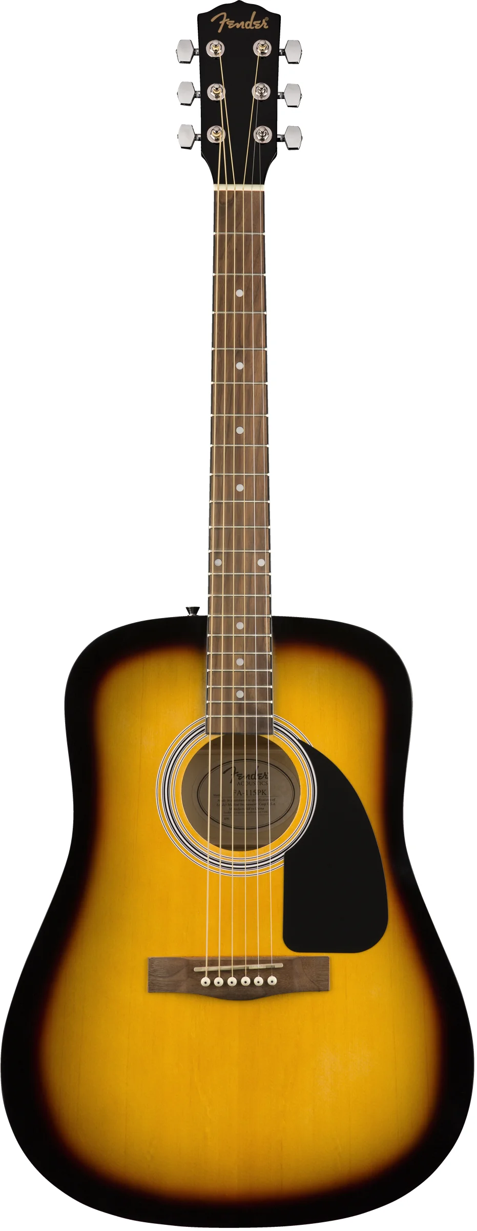 FA-115 Dreadnought Pack, Walnut Fingerboard, Sunburst