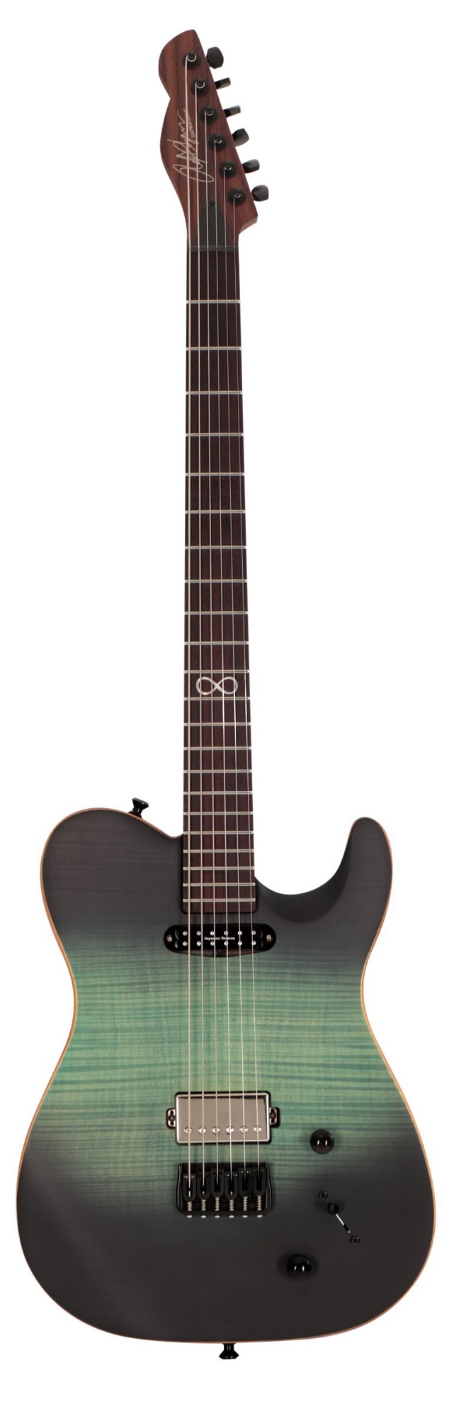 Chapman Guitars Lawmaker Legacy Baritone, Ocean Moss Blue