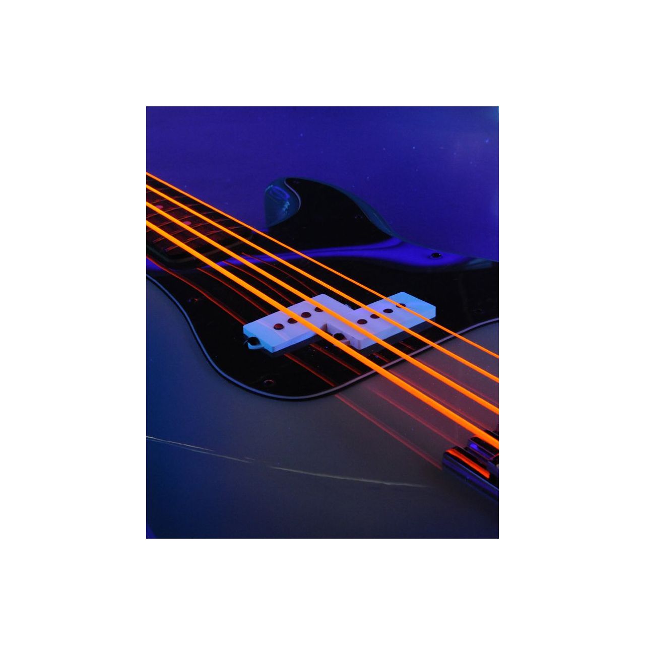 Hi-Def Neon Bass-Saitensatz Orange 045-125