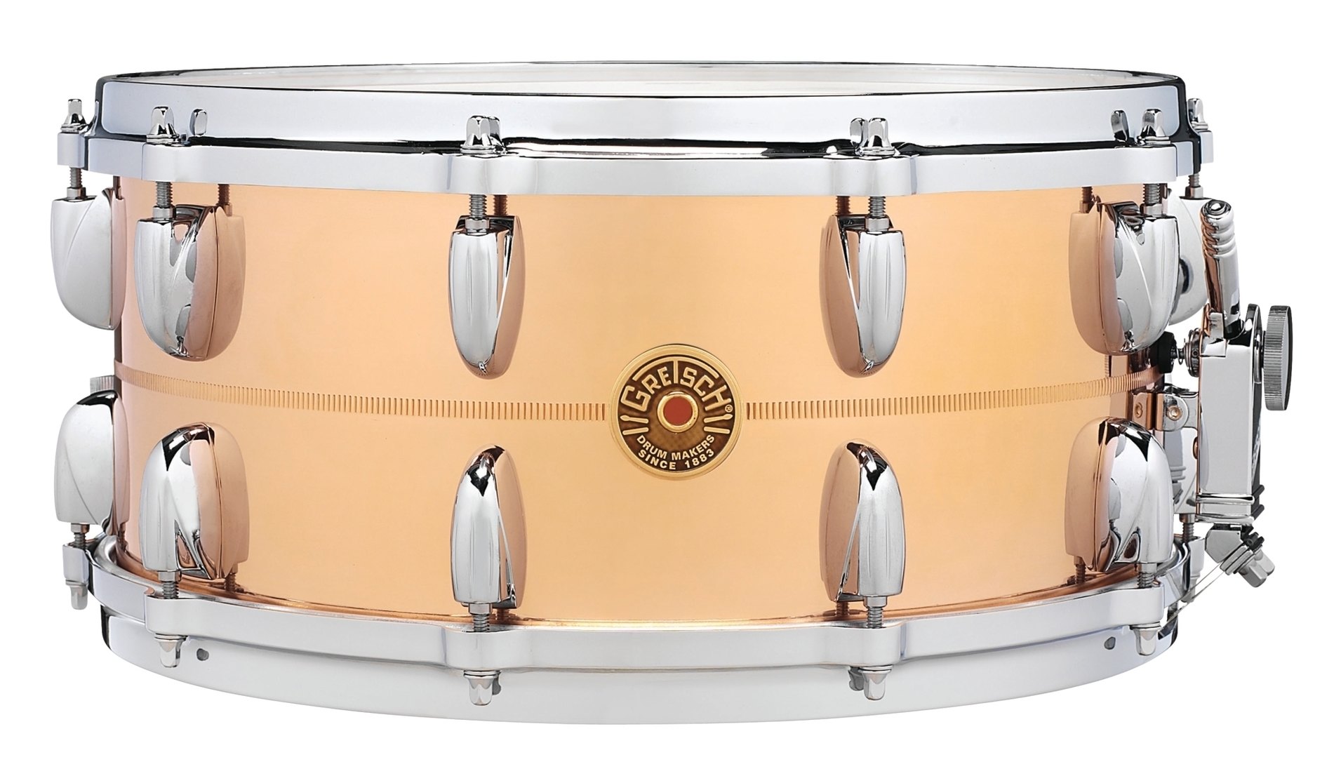 14"x6,5" Snare Drum USA Bronze