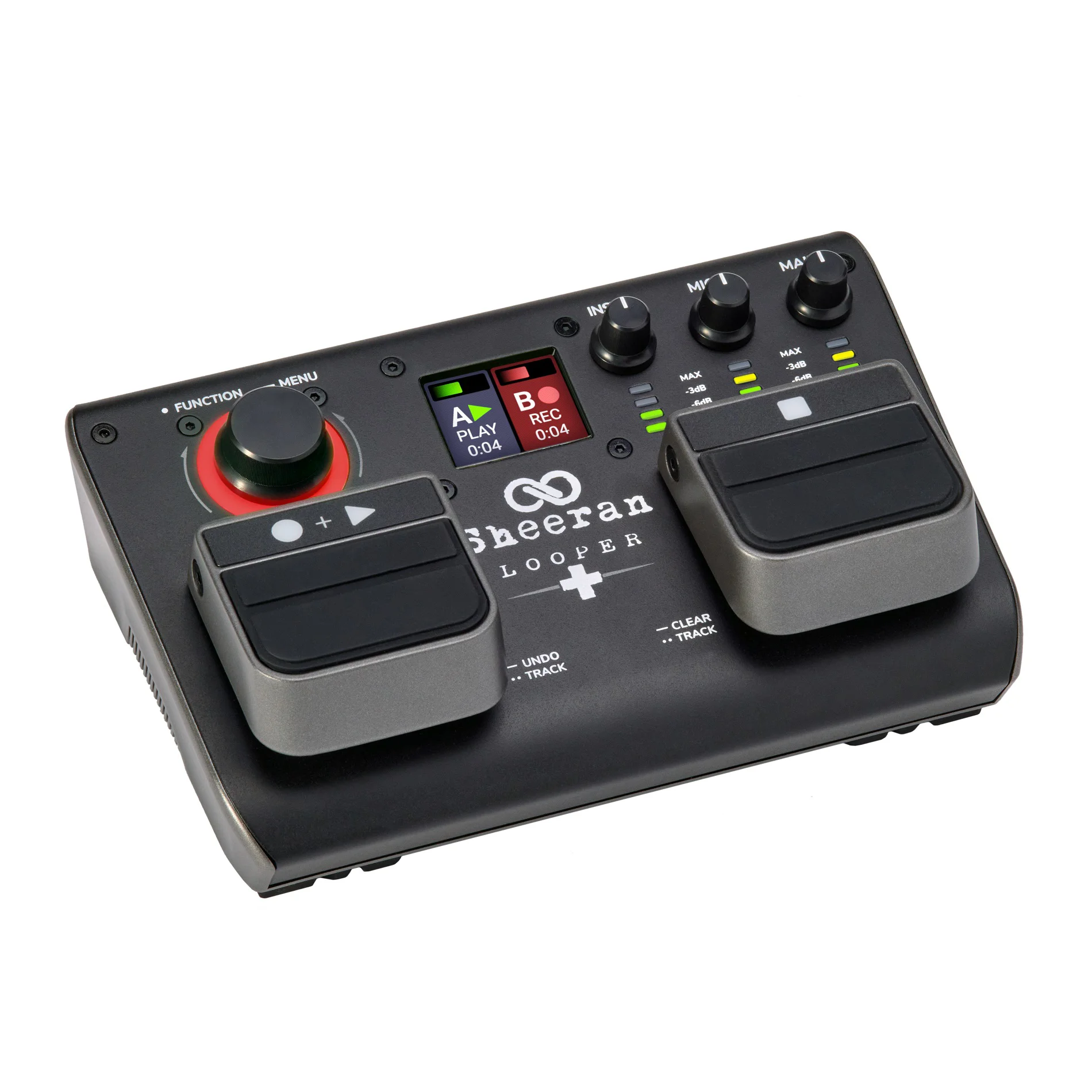 Sheeran Looper plus - Portable Dual-Track Looper Pedal