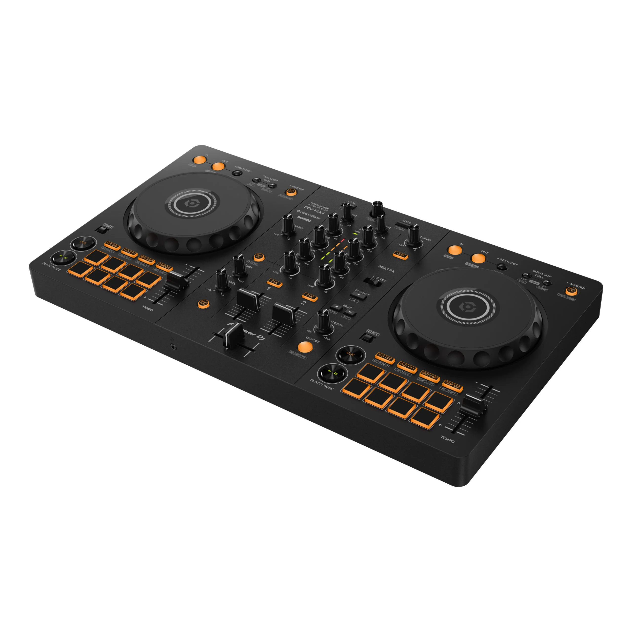 Pioneer DJ DDJ-FLX4 DJ Controller Seitenansicht rechts