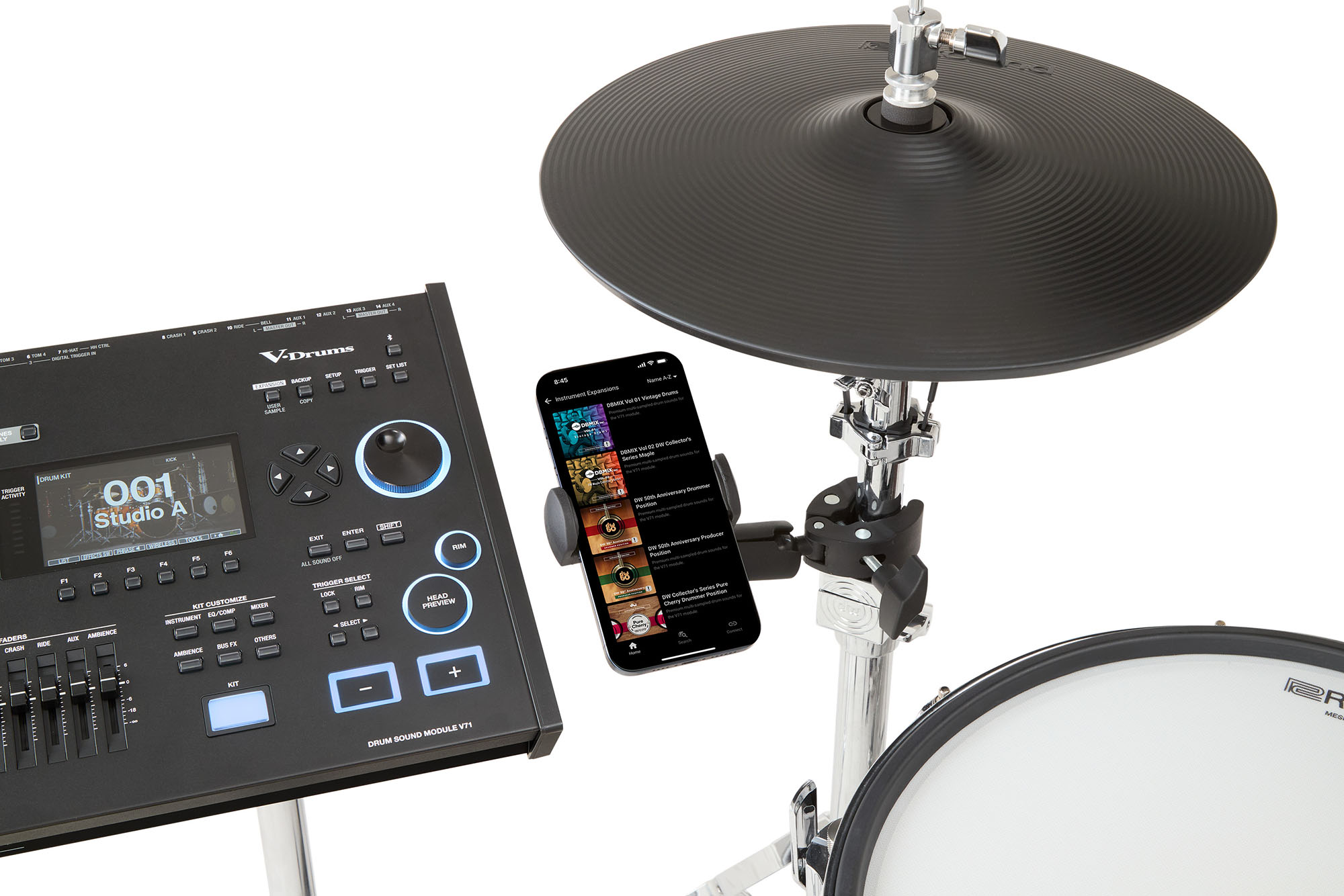 Roland RSH-10 V-Drums Halterung mit flexibler Positionierung