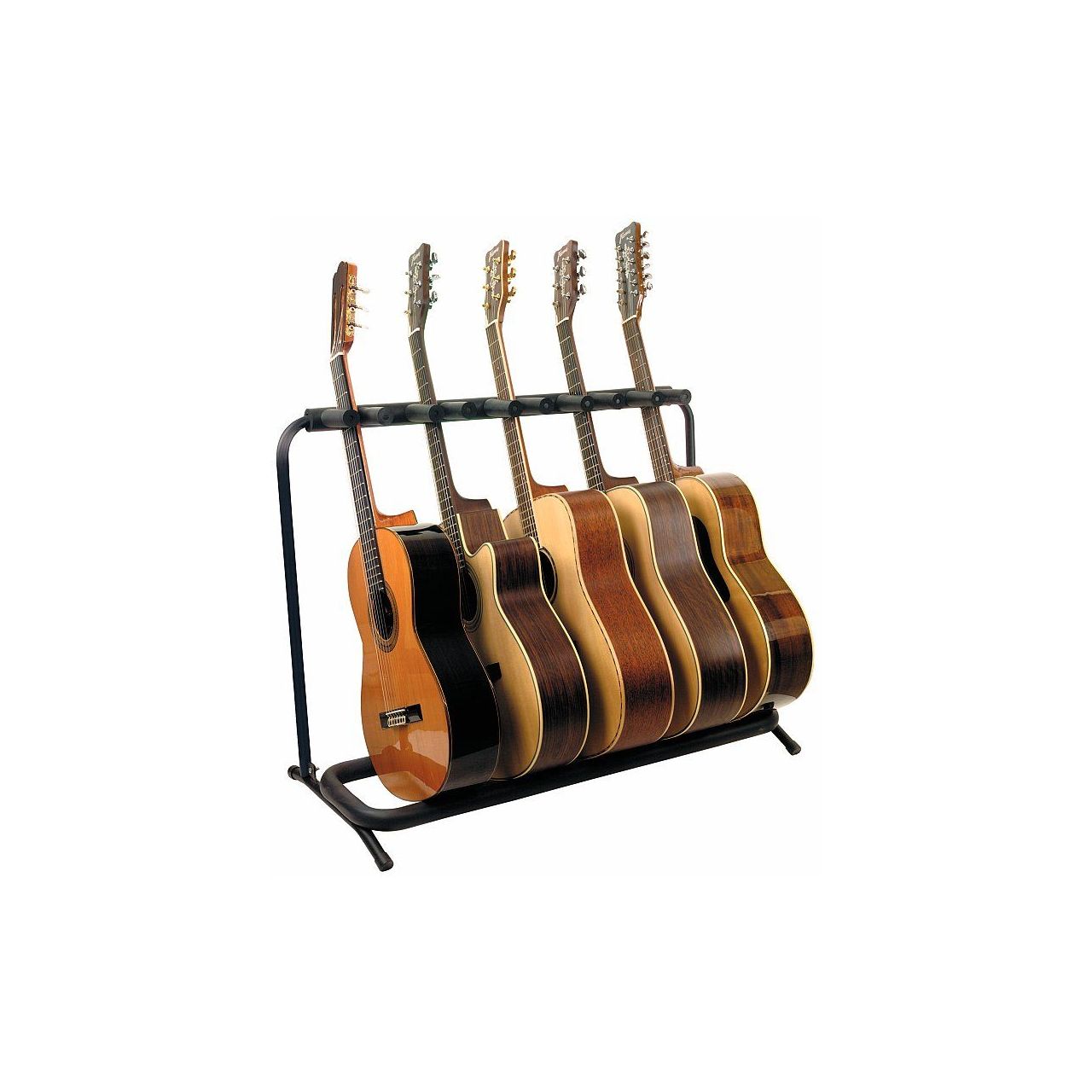 RS 20871 Mehrfach-Akustik-Gitarrenständer für bis zu 5 Instrumente 96,0 cm x 73