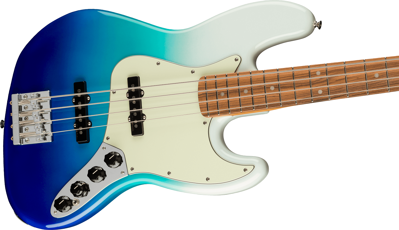 Player Plus Jazz Bass®, Pau Ferro Fingerboard, Belair Blue