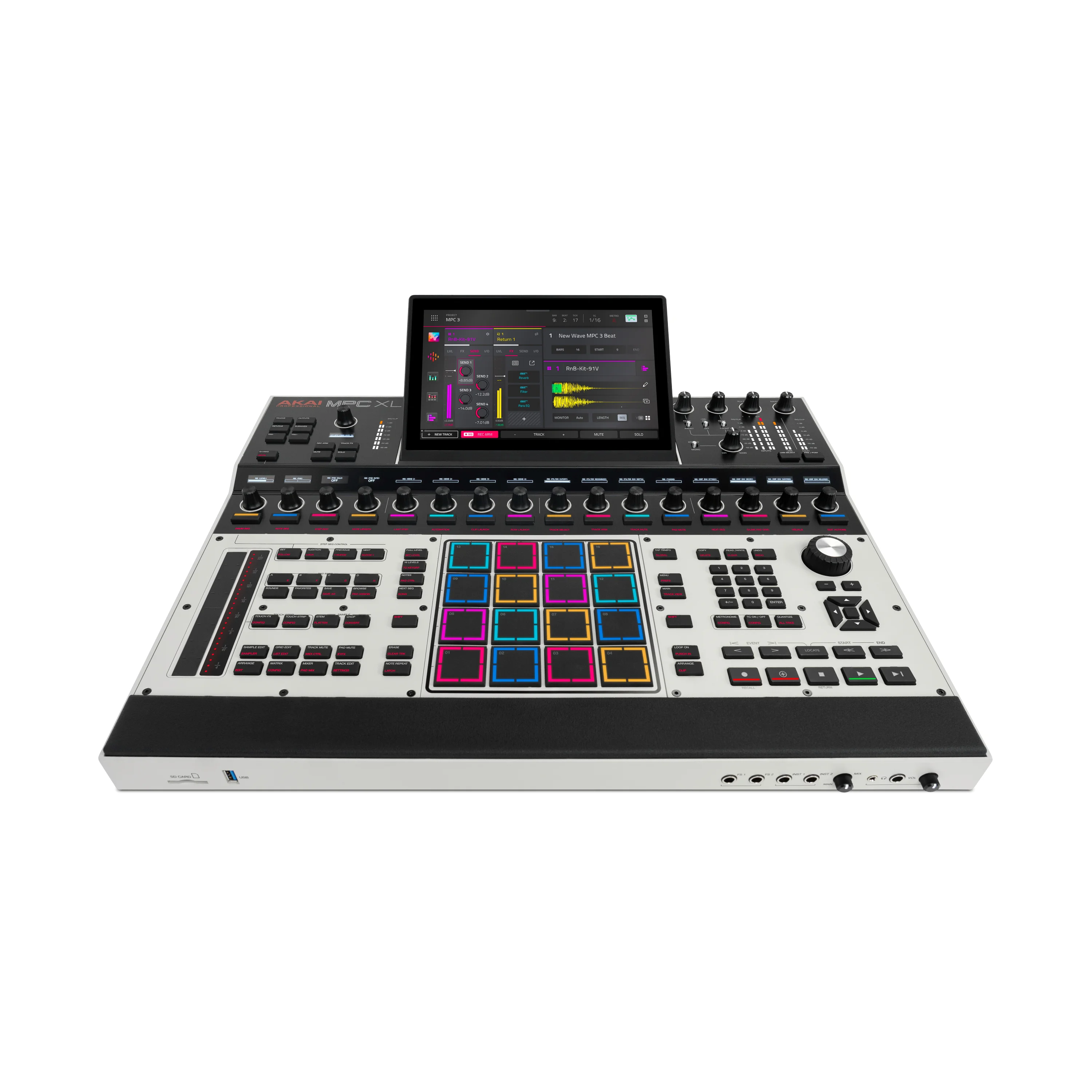 Akai Professional MPC XL - Hinteransicht