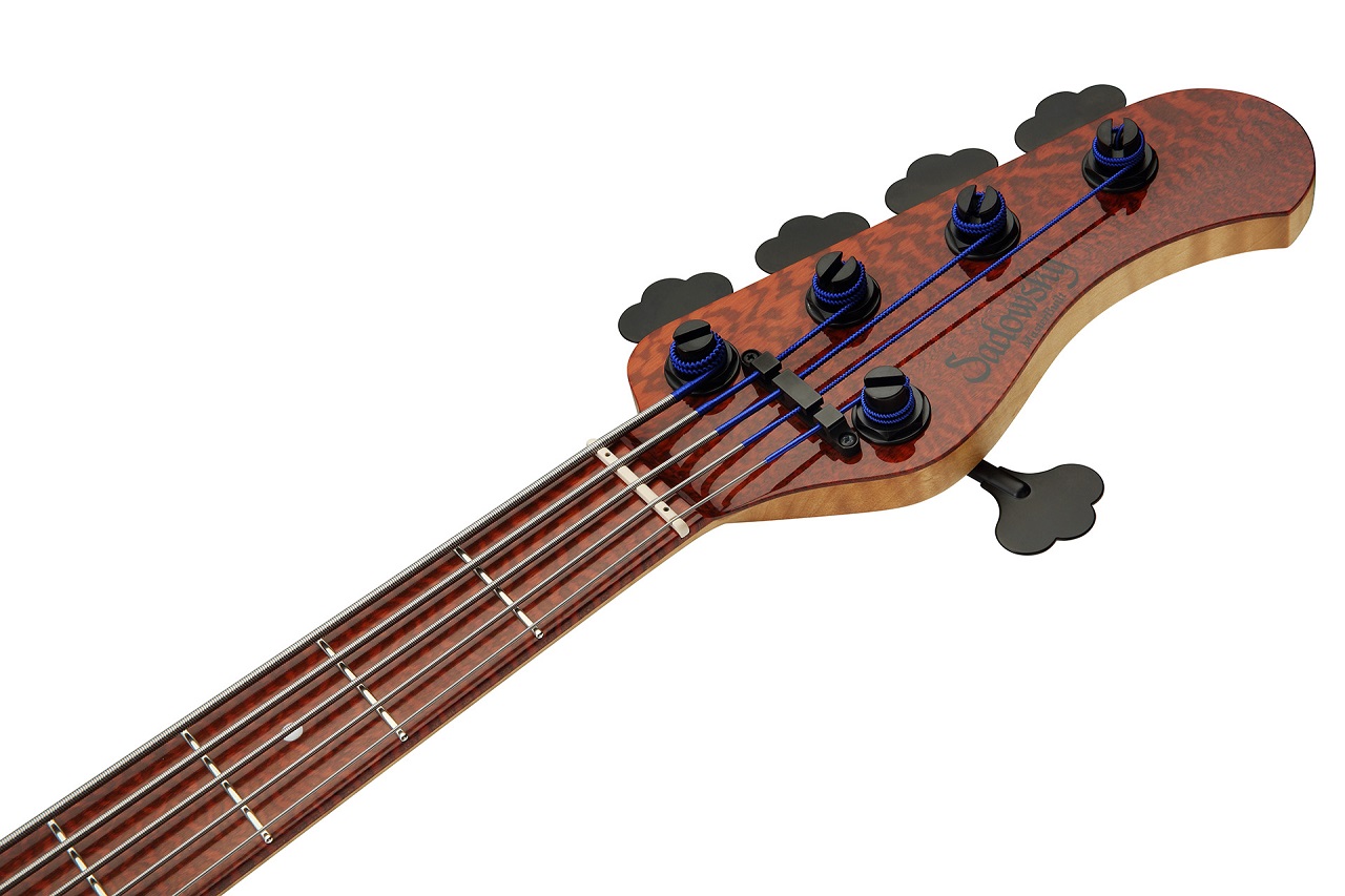21-Fret M/M Bass, Limited Edition 2022, 5-String - Natural Transparent High Polish 