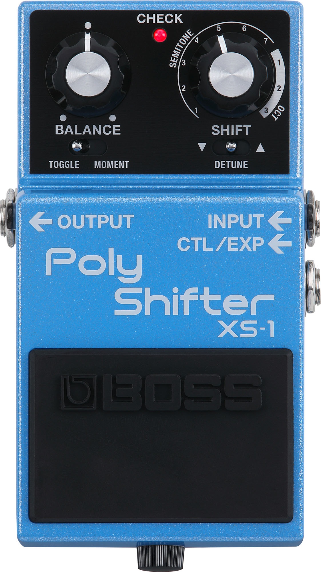 Boss XS-1 Poly Shifter Kompaktpedal für Gitarre und Bass