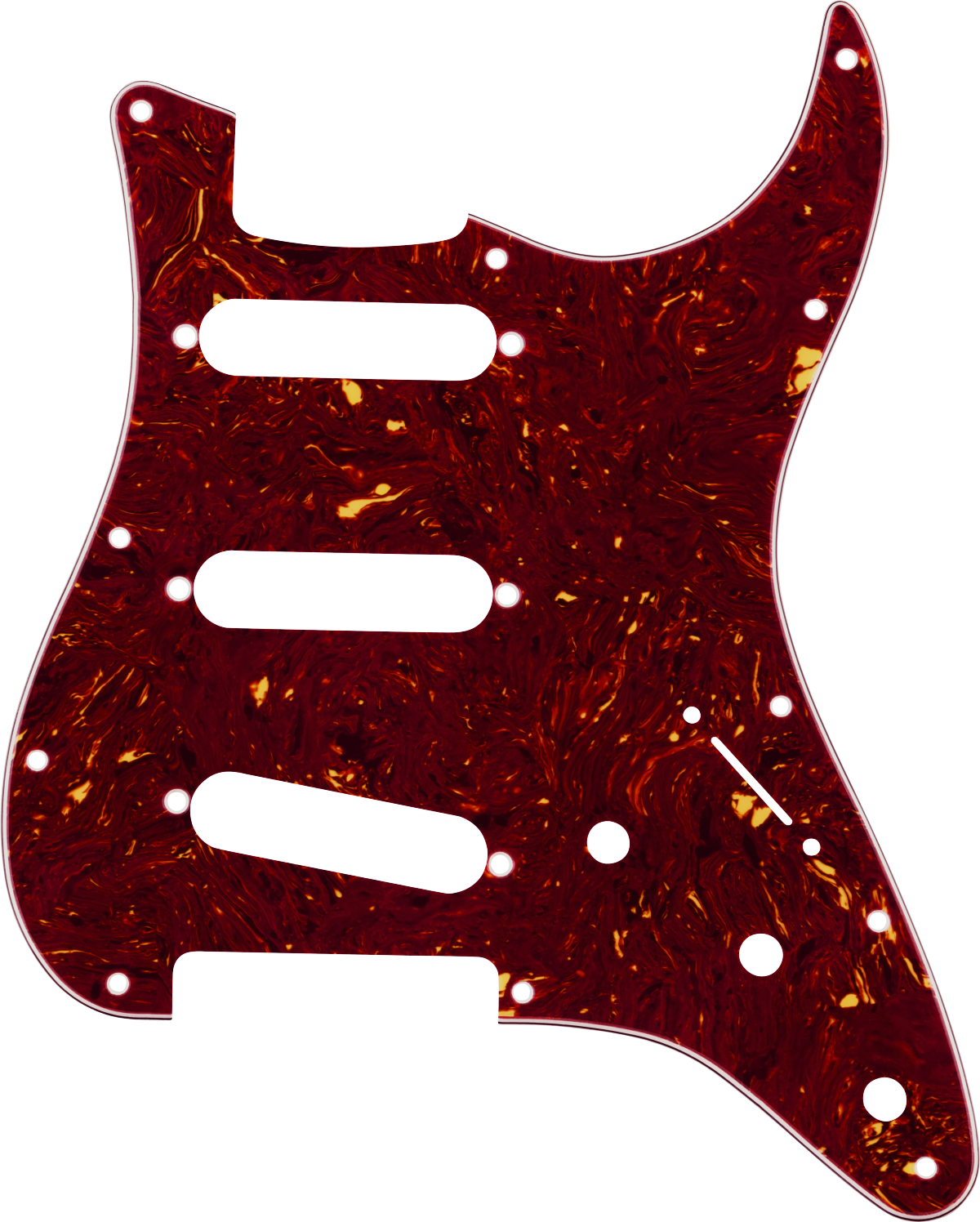 Landau Coma Stratocaster SSS Pickguard