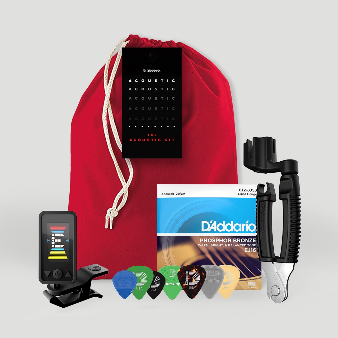 Geschenkset für Akustikgitarre