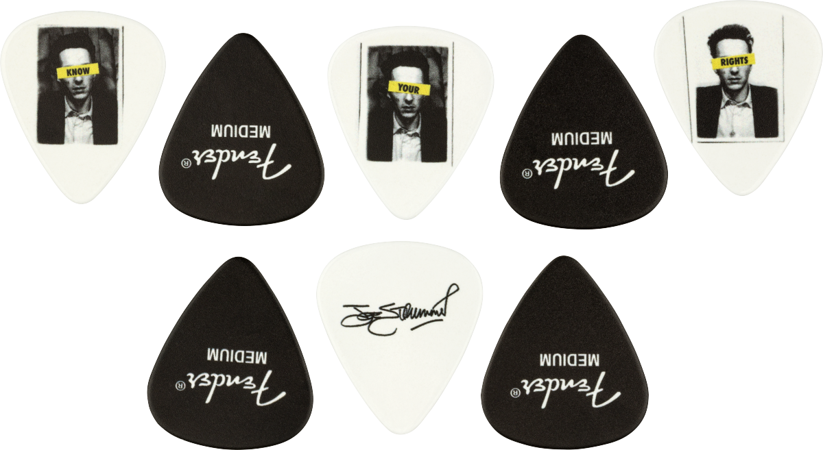 Joe Strummer Pick Tin, Medium (8)