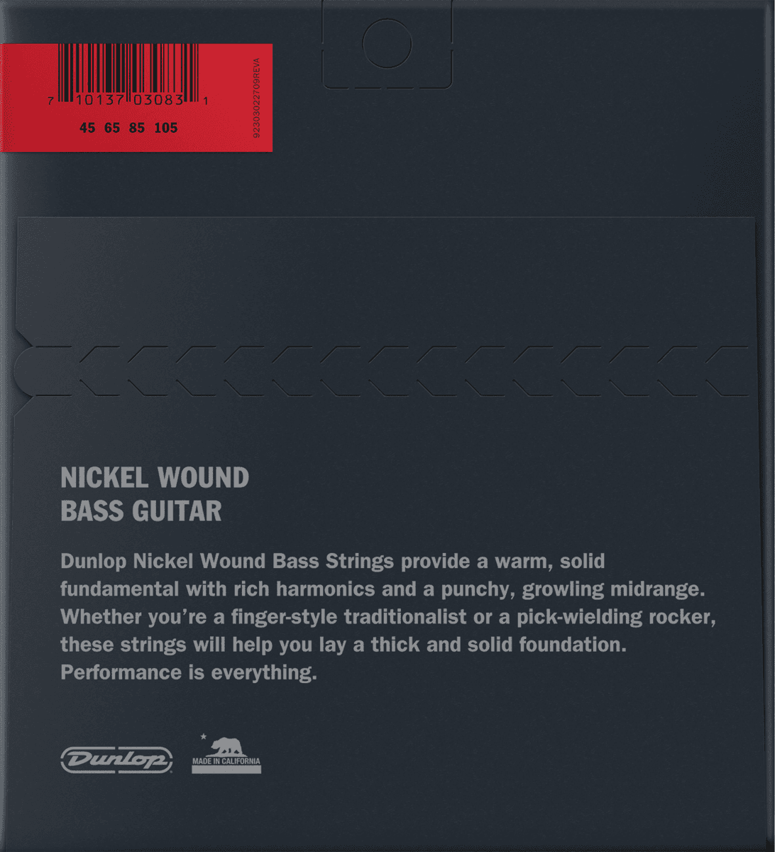 Bass Strings Nickel Wound Medium 45-105