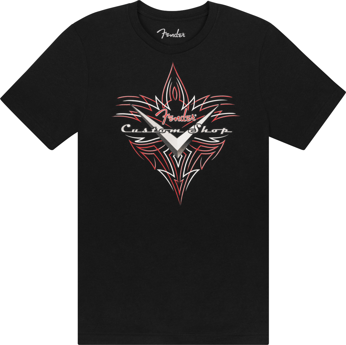 Custom Shop Pinstripe T-Shirt, Black, S
